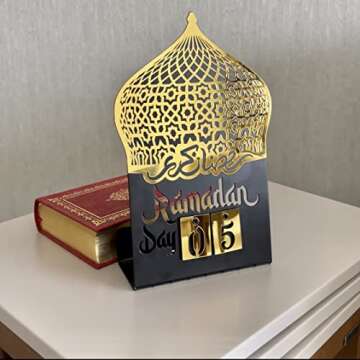 Ramadan Calendar | Days of Ramadan | Countdown to Eid | Good Deeds Calendar | Ramadan Eid Decoration...