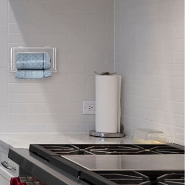 Aphbrada Clear Acrylic Trash Bag Dispenser Roll Holder