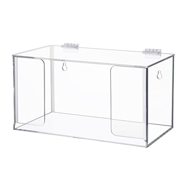 Aphbrada Clear Acrylic Trash Bag Dispenser Roll Holder