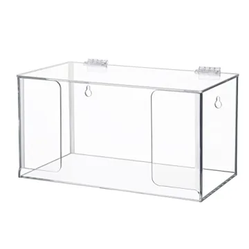 Aphbrada Clear Acrylic Trash Bag Dispenser Roll Holder