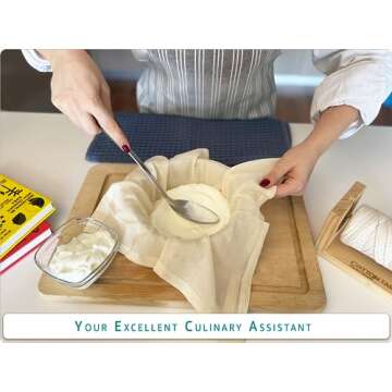 Premium Unbleached Cotton Cheese Cloth for Straining