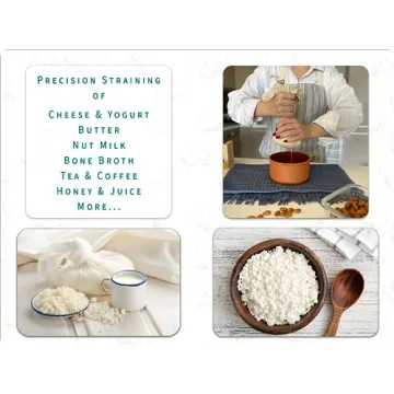 Premium Unbleached Cotton Cheese Cloth for Straining