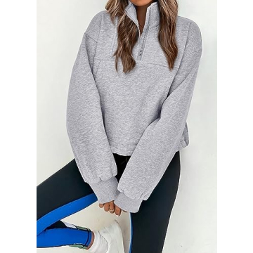 KIRUNDO Fall Crop Sweatshirts - Stylish Comfort for Women