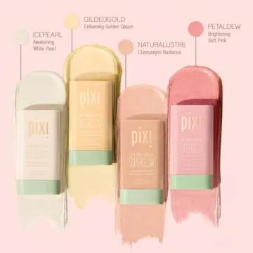 Pixi On-the-Glow SuperGlow - GlidedGold, Hydrating Gel-Cream Highlighter with Ginseng, Aloe Vera & F...