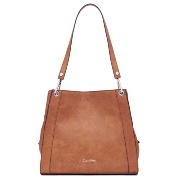 Calvin Klein Reyna Shoulder Bag - Caramel Mix