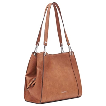 Calvin Klein Reyna Shoulder Bag - Caramel Mix