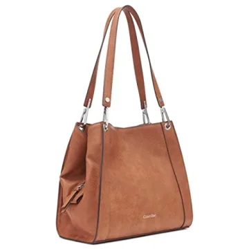 Calvin Klein Reyna Shoulder Bag - Caramel Mix