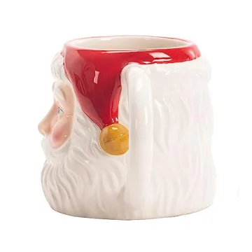 Bico Santa Claus Ceramic Mug for Holidays and Gifts