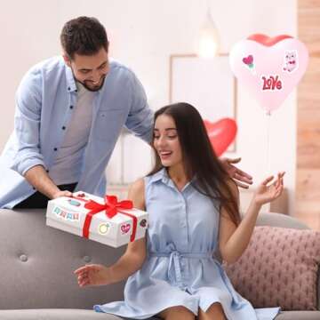 468 PCS Valentines Stickers for Kids, Colorful Heart Stickers Bulk Valentines Crafts Kids Party Favors Supplies, Valentine's Day Stickers for Water Bottle Gifts Box Valentine Decorative for Her & Him