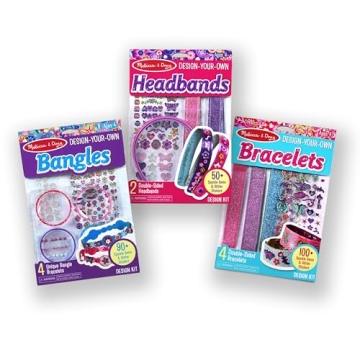 Melissa & Doug DIY Jewelry-Making Kits for Kids Ages 4-6