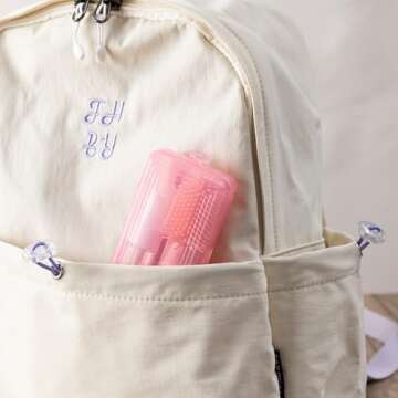 Compact Chemimoso Baby Bottle Brush Travel Kit for Parents