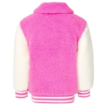 Disney Minnie Mouse Pink Sherpa Jacket Girls 7-8