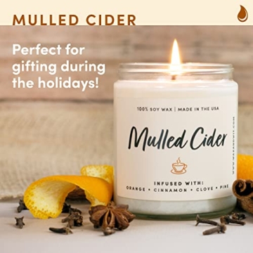 Mulled Cider Candle for Cozy Fall Scents in Home