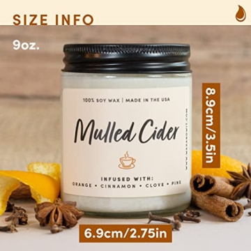 Mulled Cider Candle for Cozy Fall Scents in Home