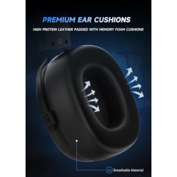 RYR USB Gaming Headset with RGB Lights and 7.1 Surround Sound