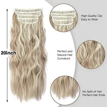 Clip-in Natural Hair Extensions for Effortless Glamour