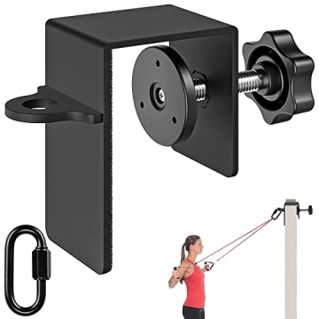 SELEWARE Door Anchor for Resistance Bands Home Gym Workout Door Mount Attachment for Body Weight Str...