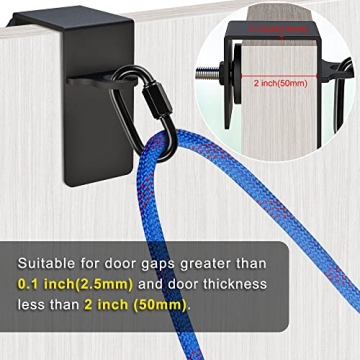 SELEWARE Door Anchor: Resistance Bands Home Gym Attachment