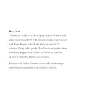 Onyx Professional Polish Erasing Acetone Polish Remover