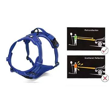 Durable No Pull Dog Harness with Reflective Features