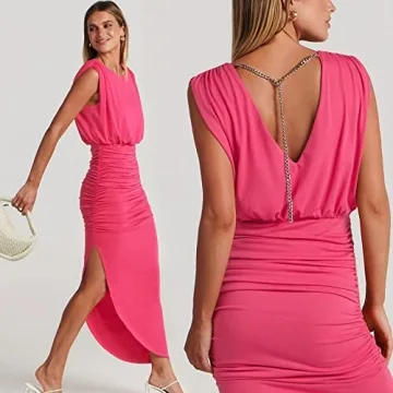 ANRABESS Summer Sleeveless Maxi Dress for Women