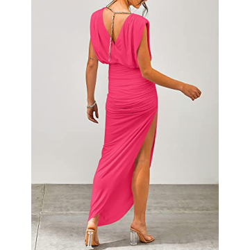 ANRABESS Summer Sleeveless Maxi Dress for Women
