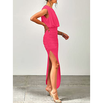ANRABESS Summer Sleeveless Maxi Dress for Women
