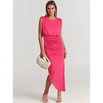 ANRABESS Summer Sleeveless Maxi Dress for Women