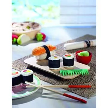 HABA Soft Sushi Play Food Set for Toddlers 3-5