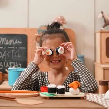 HABA Soft Sushi Play Food Set for Toddlers 3-5