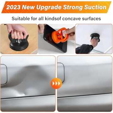 Tiantanghu Dent Puller,3 Pack Car Dent Puller Car Dent Removal Kit Suction Cup Dent Puller Dent Remo...