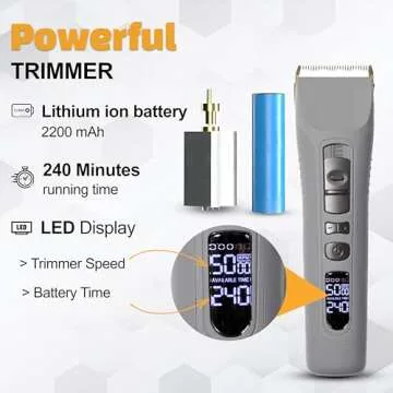 Brio Beardscape V1 Trimmer for Men with Long Battery Life