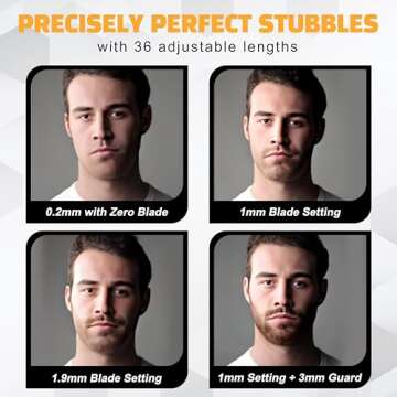 Brio Beardscape V1 Trimmer for Men with Long Battery Life