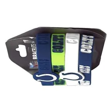 Amico NFL Baltimore Ravens Silicone Bracelets - 4 Pack