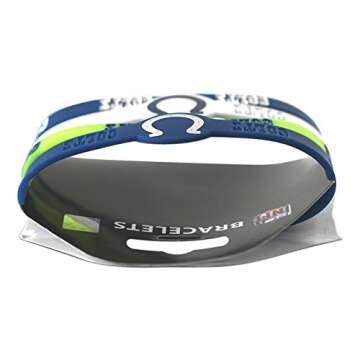 Amico NFL Baltimore Ravens Silicone Bracelets - 4 Pack