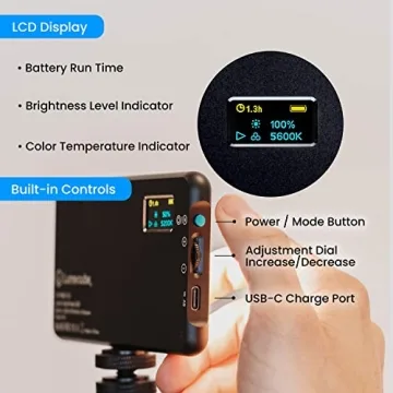 Lume Cube Adjustable Bicolor LED Light for Cameras