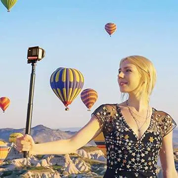 Insta360 ONE R Ultimate Kit – 5.3K 1-Inch Sensor Action Camera & 5.7K 360 Camera with Interchangeable Lenses, Stabilization, Waterproof (Selfie Stick, 32GB Memory Card, Battery Bundle)