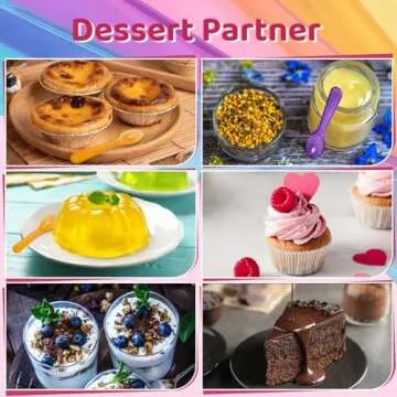 MAQIHAN Mini Spoons - 100PCS Colorful Disposable Dessert Spoons