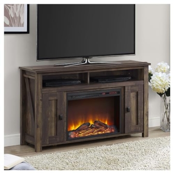 Ameriwood Farmington Fireplace Console for Cozy Spaces