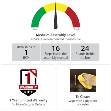 Ameriwood Farmington Fireplace Console for Cozy Spaces