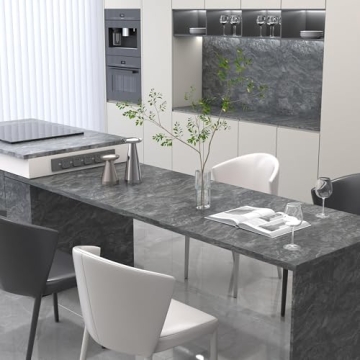 Gray Marble Peel and Stick Wallpaper for Easy Home Decor