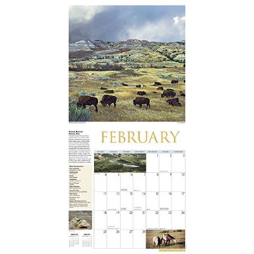 National Parks of the West Calendar 2018 with Events