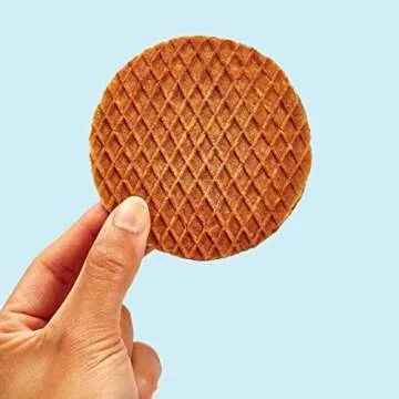 Gourmet Dutch Caramel & Vanilla Wafel Cookies - RIP VAN WAFELS