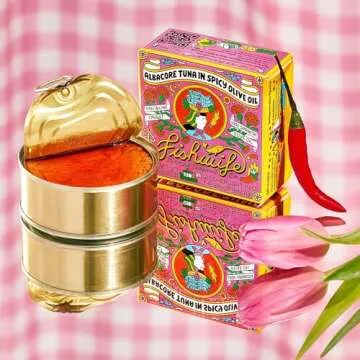 Fishwife Albacore Tuna in Spicy Olive Oil 3-Pack (3.2 Ounce) | Wild-Caught & Hand-Packed with Spanish Olive Oil, Hot Paprika, Cayenne, White Pepper, Garlic, and Salt | MSC-Certified Sustainable Seafood, Gluten Free, High Protein