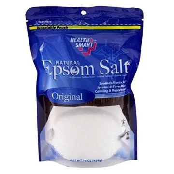 Natural Epsom Salt 16oz - Spa Quality for Bath and Garden