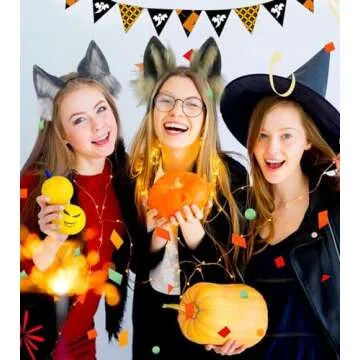 Dodheah Wolf Ears Headband for Halloween and Cosplay