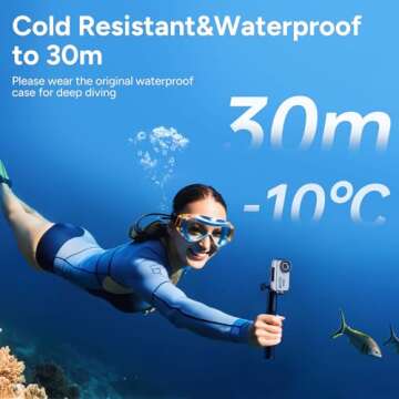 Compact 4K SJCAM Pocket Action Camera with Accessories