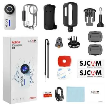 Compact 4K SJCAM Pocket Action Camera with Accessories