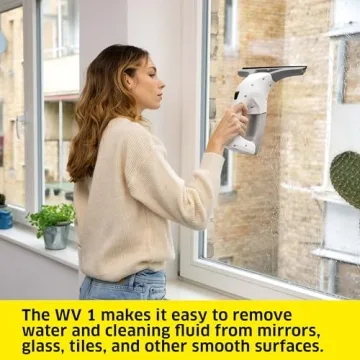 Kärcher WV 1 Window Vacuum Squeegee for Effortless Cleaning