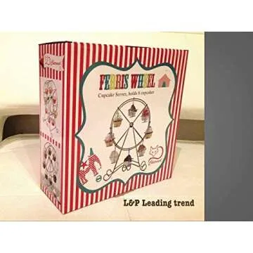 Charmed Ferris Wheel Cupcake Stand for Carnival and Circus Theme Party